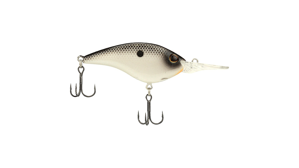 Berkley Clickinft Frittside Hard Bait, Crankbait, 7, 3/7oz, 2 1/2in / 6 2/5cm, 5ft-7ft / 1.5m-2.1m, Hook Size 5, 2 Hooks, Midnight Pearl, 7, 1570029