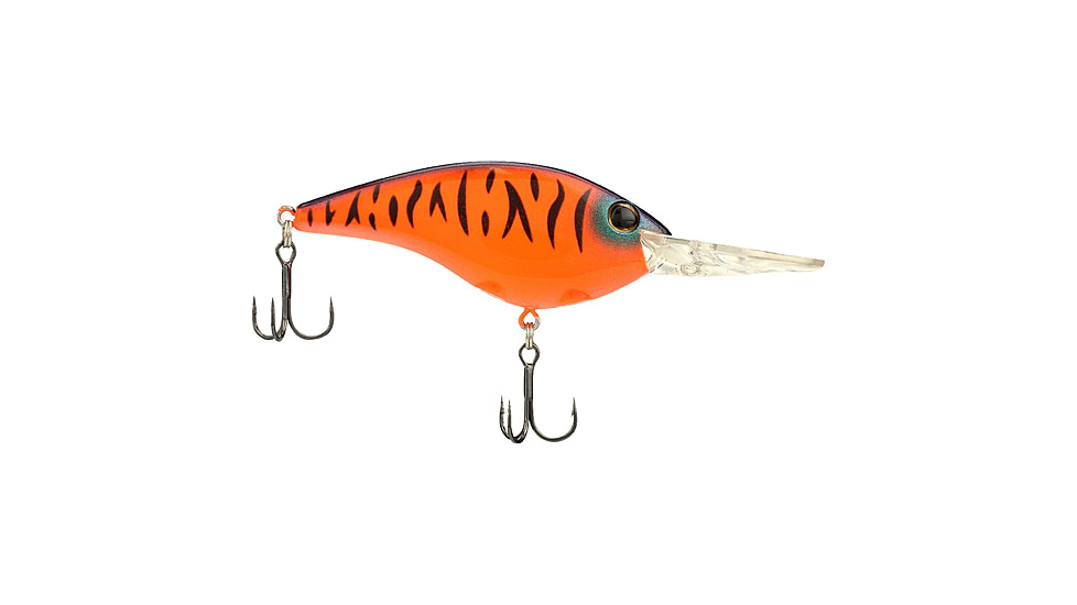 Berkley Clickinft Frittside Hard Bait, Crankbait, 9, 1/2oz, 2 3/4in / 7cm, 7ft-10ft / 2-3m, Hook Size 5, 2 Hooks, Blaze, 9, 1570051