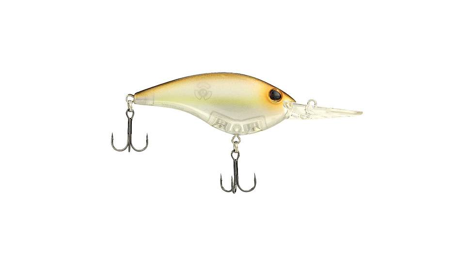 Berkley Clickinft Frittside Hard Bait, Crankbait, 9, 1/2oz, 2 3/4in / 7cm, 7ft-10ft / 2-3m, Hook Size 5, 2 Hooks, Ghost Morning Dawn, 9, 1570046