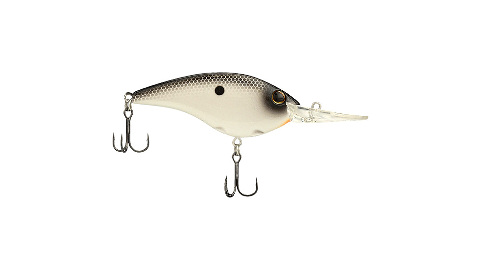 Berkley Clickinft Frittside Hard Bait, Crankbait, 9, 1/2oz, 2 3/4in / 7cm, 7ft-10ft / 2-3m, Hook Size 5, 2 Hooks, Midnight Pearl, 9, 1570049