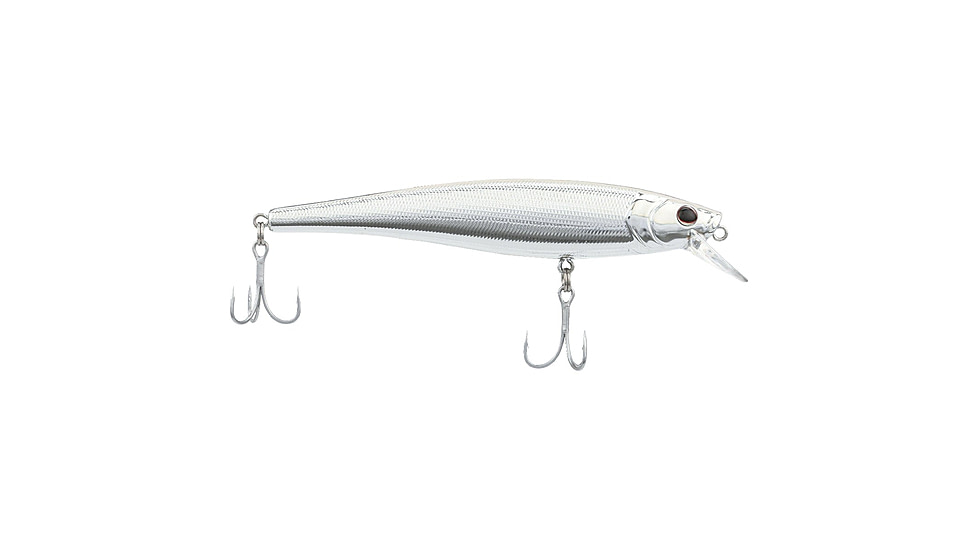 Berkley Cutter Saltwater Hard Bait, Jerkbait, Saltwater, 1/2 oz, Chrome, 110, 1582317