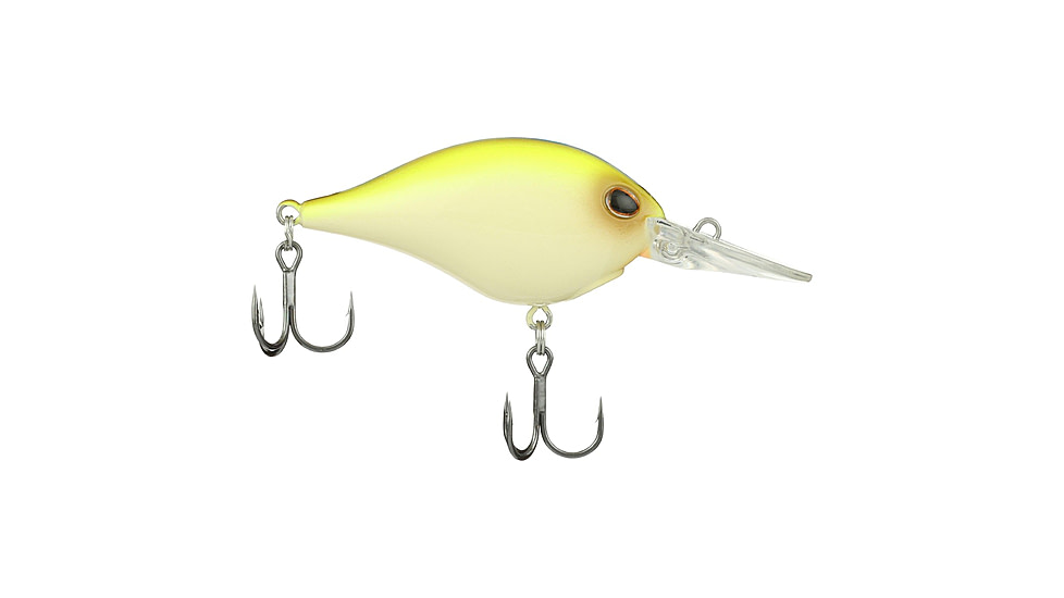 Berkley Dime Hard Baits, Crankbaits, Freshwater, 1/2 oz, Vanilla Chartreuse, 6, 1596584