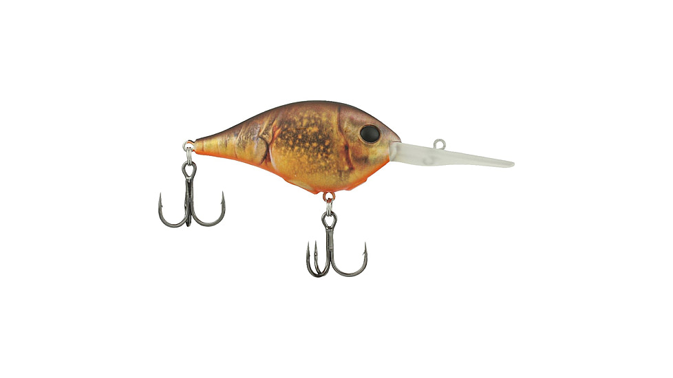 Berkley Dime Hard Baits, Crankbaits, Freshwater, 3/4 oz, HD Brown Craw, 15, 1596610