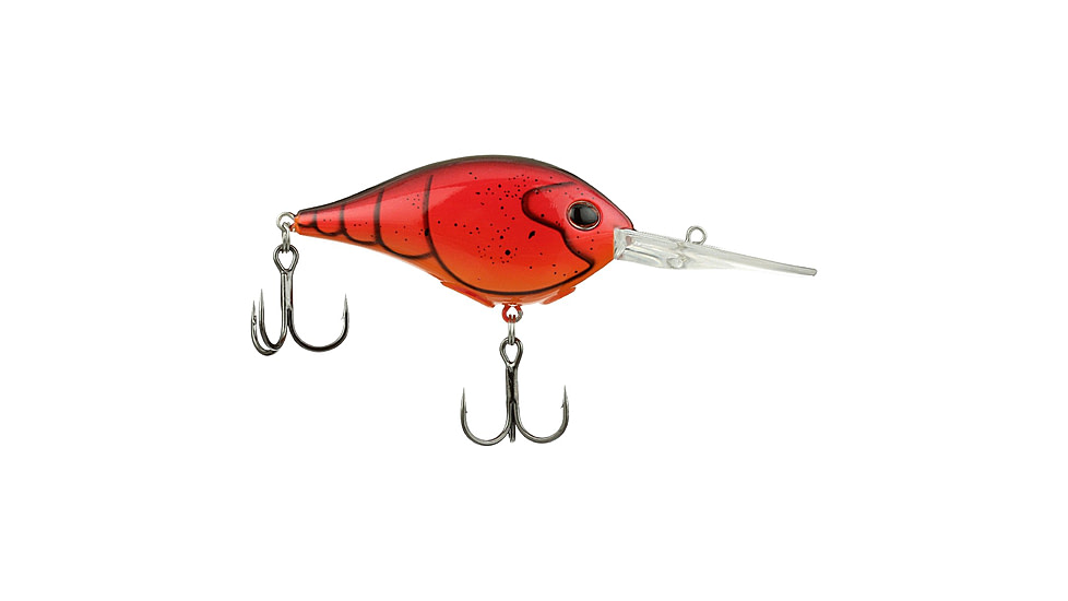 Berkley Dime Hard Baits, Crankbaits, Freshwater, 3/4 oz, Special Red Craw, 15, 1596607