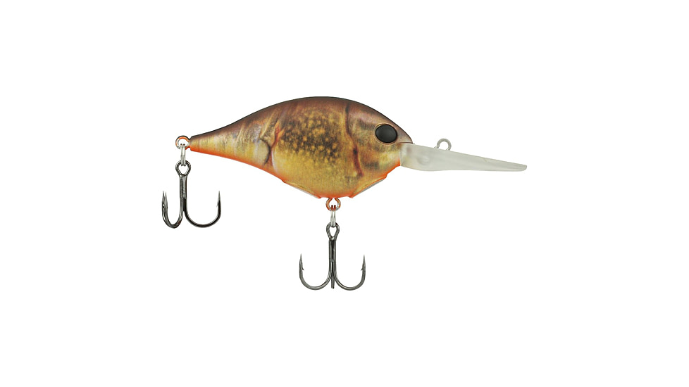 Berkley Dime Hard Baits, Crankbaits, Freshwater, 3/5 oz, HD Brown Craw, 10, 1596590