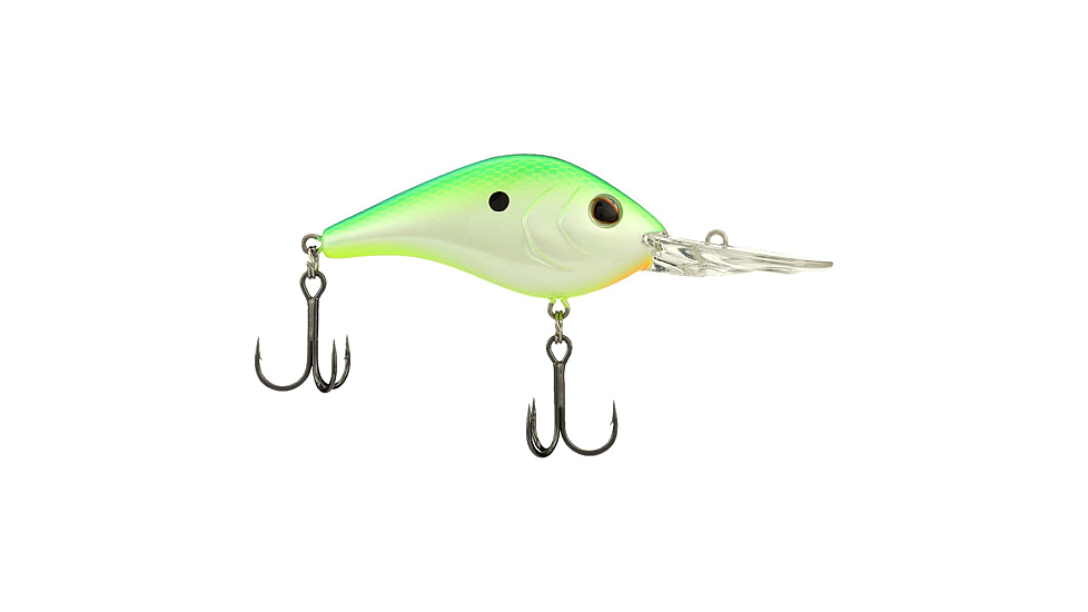 Berkley Dredger Hard Bait, Crankbait, 14.5, 5/8 oz, 2 1/2in / 6.5cm, 12ft-15.5ft / 3.7m-4.7m, Hook Size 4, 2 Hooks, Citrus Shad, 14.5, 1570117