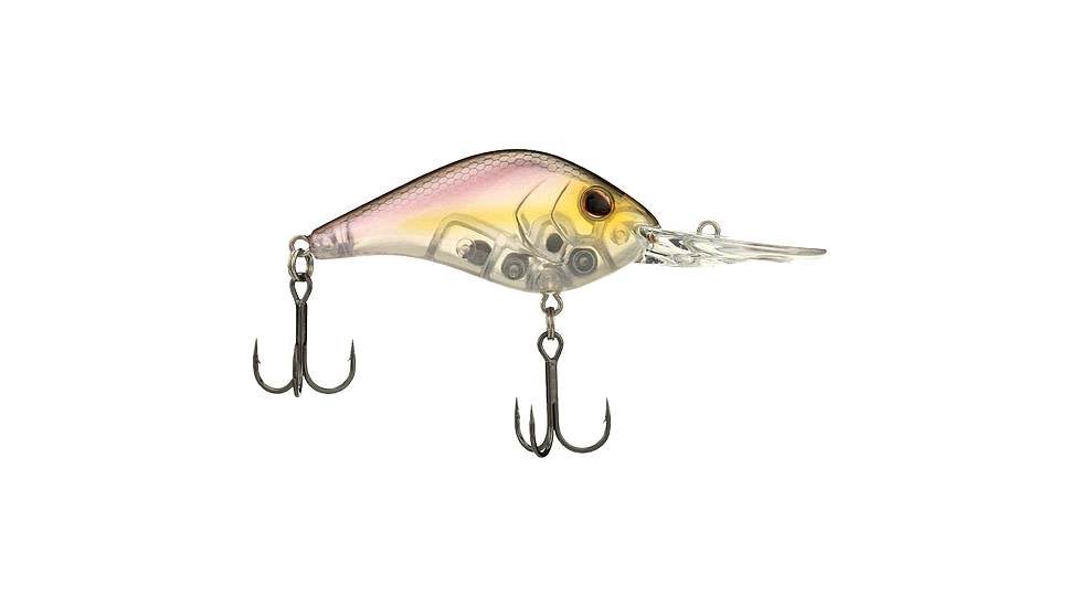 Berkley Dredger Hard Bait, Crankbait, 14.5, 5/8 oz, 2 1/2in / 6.5cm, 12ft-15.5ft / 3.7m-4.7m, Hook Size 4, 2 Hooks, Ghost Morning Dawn, 14.5, 1570113