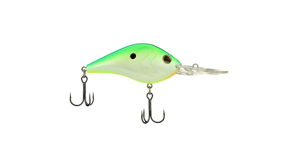 Berkley Dredger Hard Bait, Crankbait, 17.5, 3/4 oz, 2 3/4in / 7cm, 16ft-19.5ft / 4.9m-5.9m, Hook Size 4, 2 Hooks, Citrus Shad, 17.5, 1570123