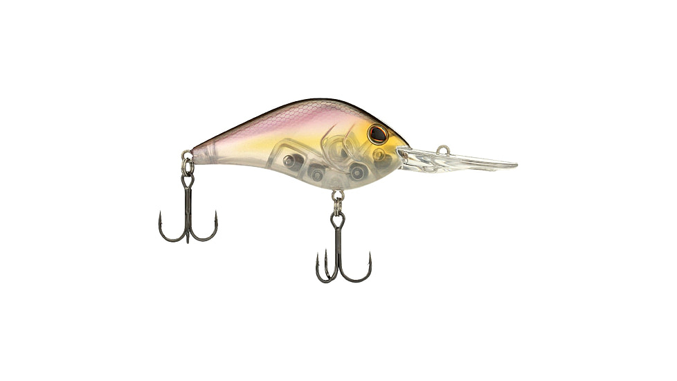 Berkley Dredger Hard Bait, Crankbait, 17.5, 3/4 oz, 2 3/4in / 7cm, 16ft-19.5ft / 4.9m-5.9m, Hook Size 4, 2 Hooks, Ghost Morning Dawn, 17.5, 1570119
