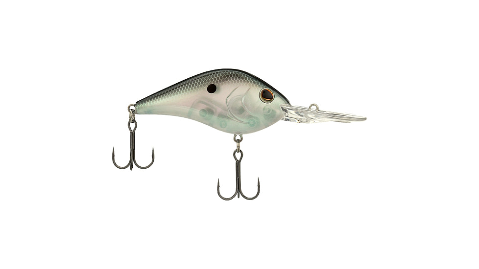 Berkley Dredger Hard Bait, Crankbait, 17.5, 3/4 oz, 2 3/4in / 7cm, 16ft-19.5ft / 4.9m-5.9m, Hook Size 4, 2 Hooks, Green Shad, 17.5, 1570120