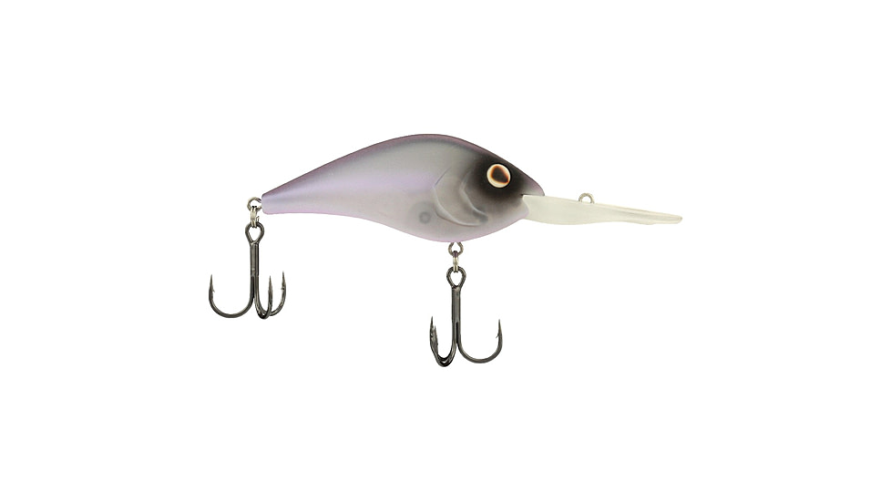 Berkley Dredger Hard Bait, Crankbait, 20.5, 7/8 oz, 3in / 8cm, 20ft-22.5ft / 6.1m-6.9m, Hook Size 2, 2 Hooks, Stone Cold, 20.5, 1570127