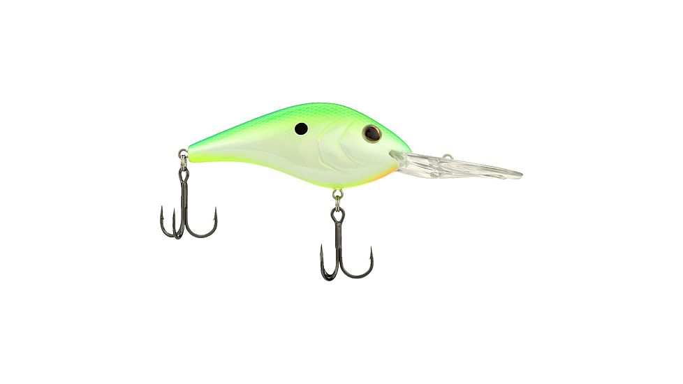 Berkley Dredger Hard Bait, Crankbait, 25.5, 1 1/8 oz, 3 1/4in / 8cm, 22ft-26ft / 6.7m-7.9m, Hook Size 2, 2 Hooks, Citrus Shad, 25.5, 1570135