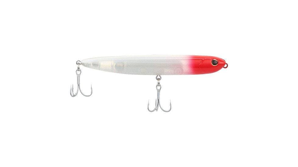 Berkley Drift Walker Saltwater Hard Baits, Topwater, Saltwater, 1/2 oz, Red Head, 110, 1582247