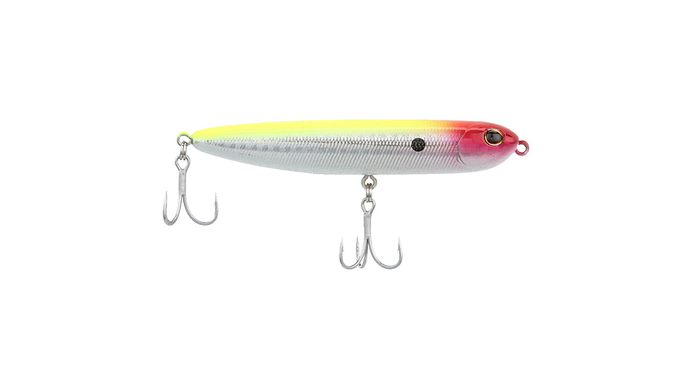 Berkley Drift Walker Saltwater Hard Baits, Topwater, Saltwater, 3/8 oz, Clown, 90, 1582242