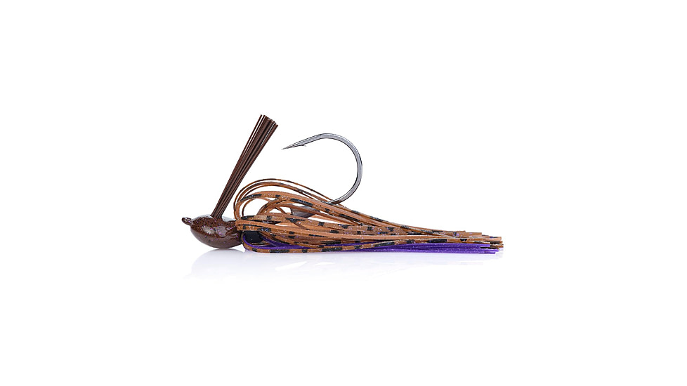 Berkley Finesse Jig, 1/4 oz, Hook Size 4/0, Peanut Butter and Jelly, 1557964