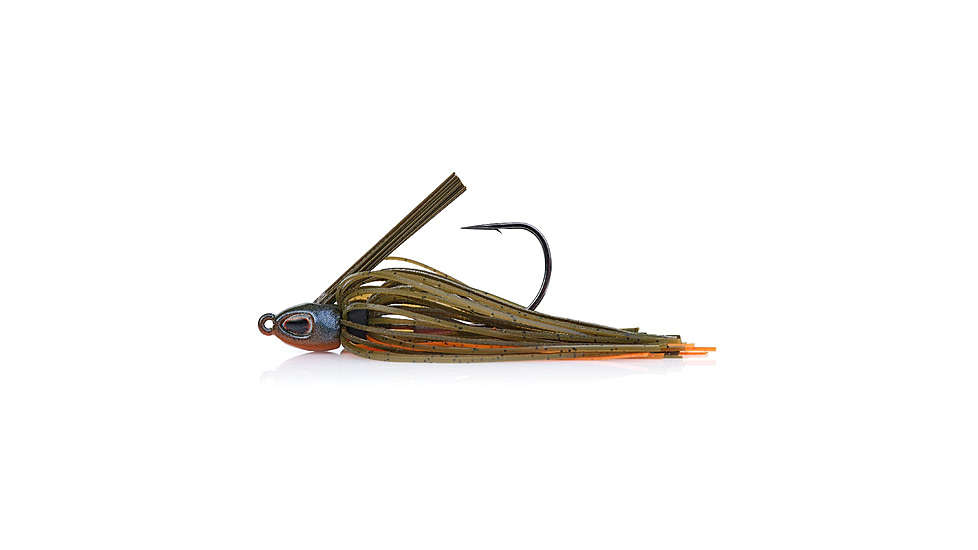 Berkley Finesse Swim Jig, 3/8 oz, Hook Size 3/0, Bama Craw, 1557863
