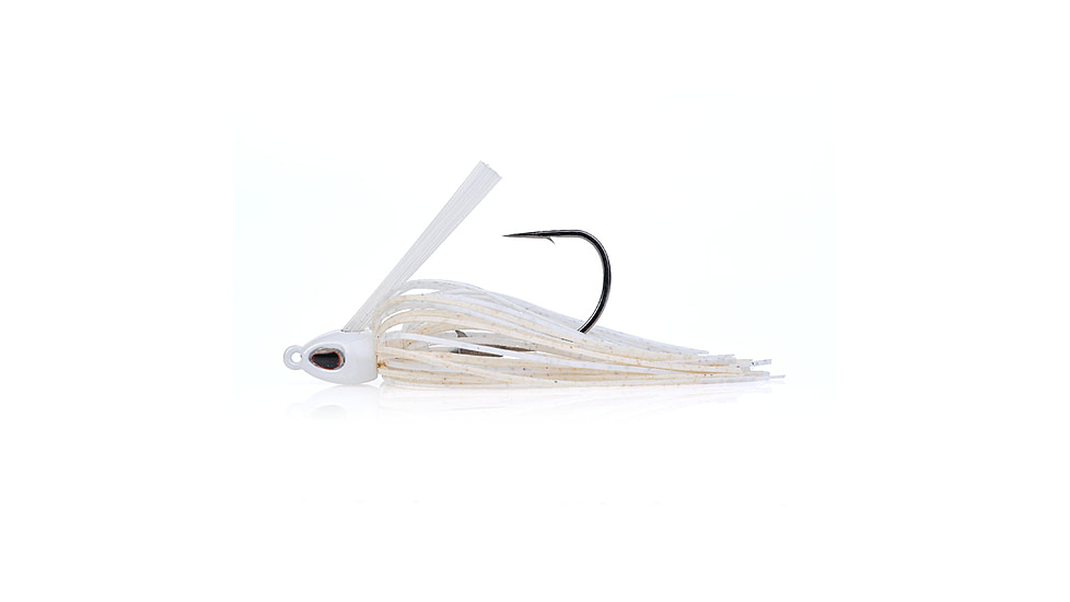 Berkley Finesse Swim Jig, 3/8 oz, Hook Size 3/0, White, 1557871