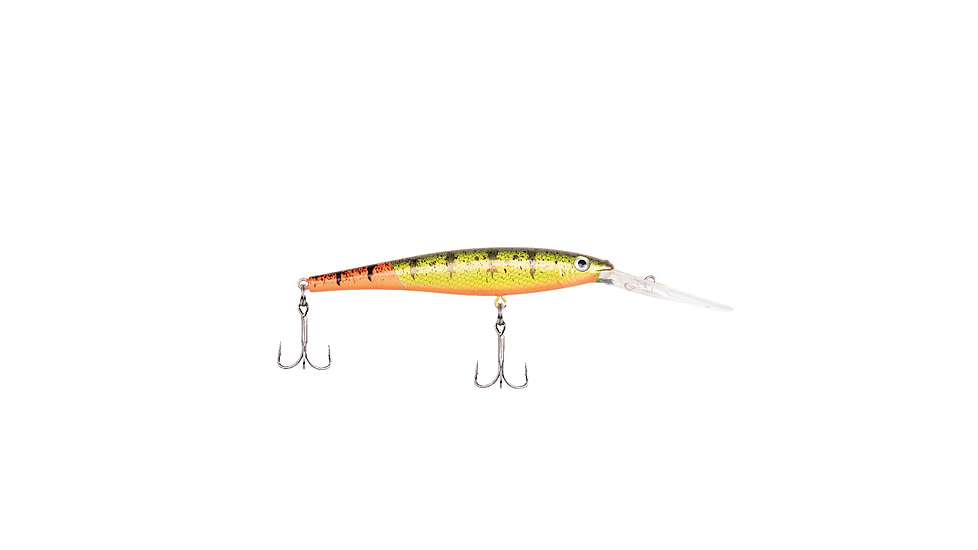 Berkley Flicker Minnow Hard Bait, Crankbait, Firetail Hot Perch, 11, 1500530