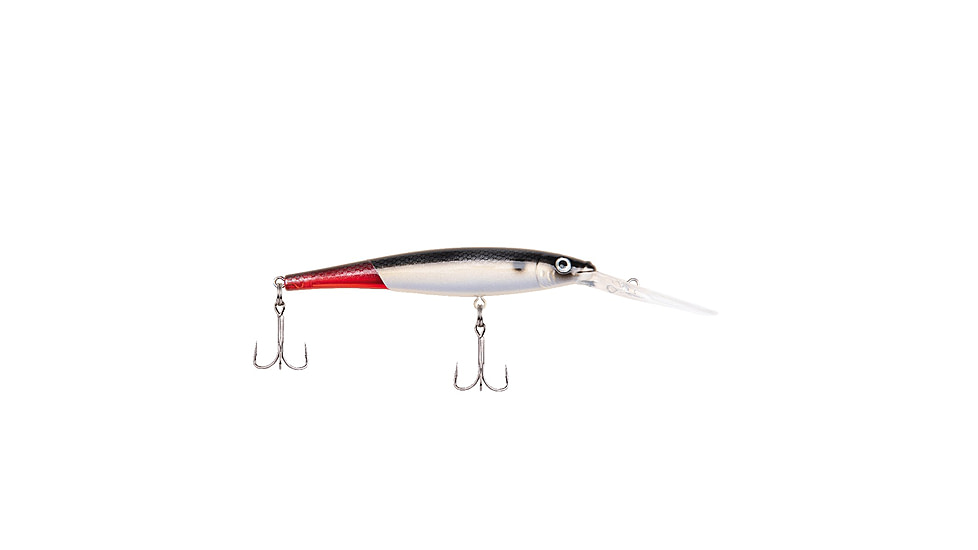Berkley Flicker Minnow Hard Bait, Crankbait, Firetail Red Tail, 11, 1500529