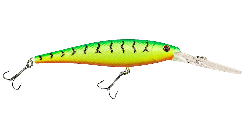Berkley Flicker Minnow Hard Bait, Crankbait, Firetiger, 9, 1341411