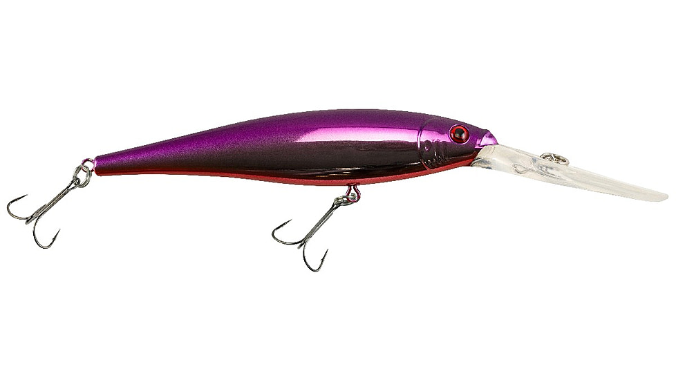 Berkley Flicker Minnow Hard Bait, Crankbait, Purple Flash, 11, 1373177