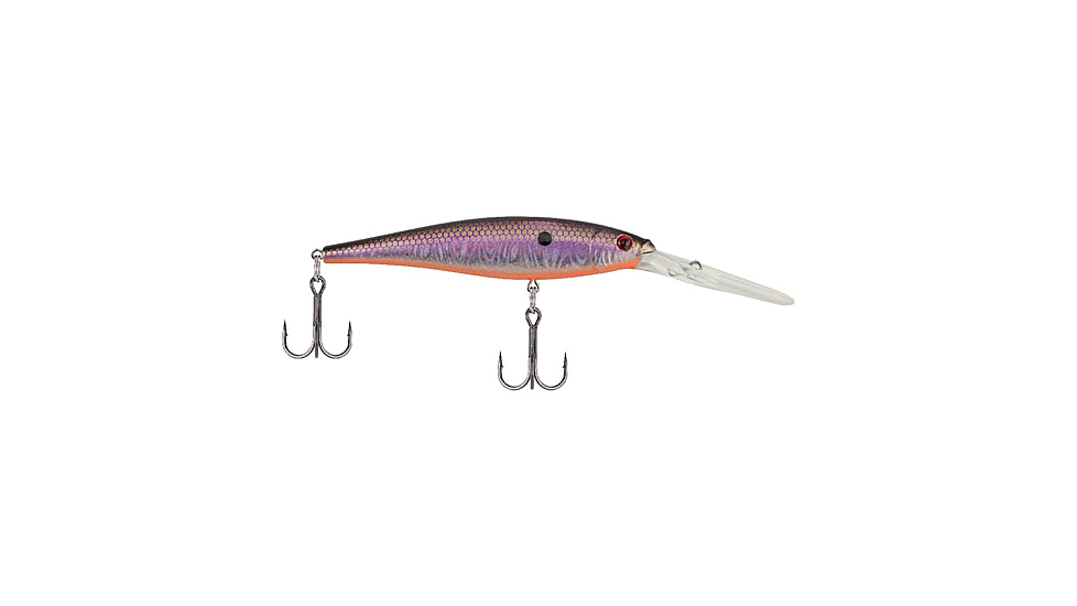 Berkley Flicker Minnow Hard Bait, Crankbait, Slick Smelt, 9, 1407945