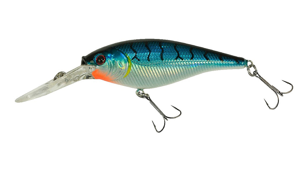 Berkley Flicker Shad Crankbait, Blue Tiger, 6, 1241861