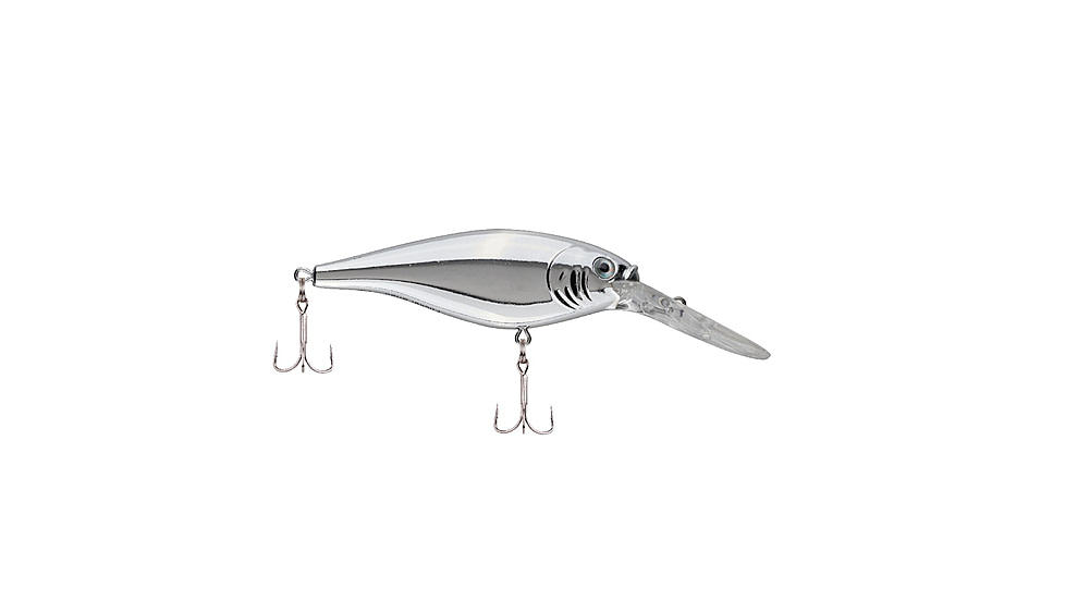 Berkley Flicker Shad Crankbait, Chrome, 7, 1520603