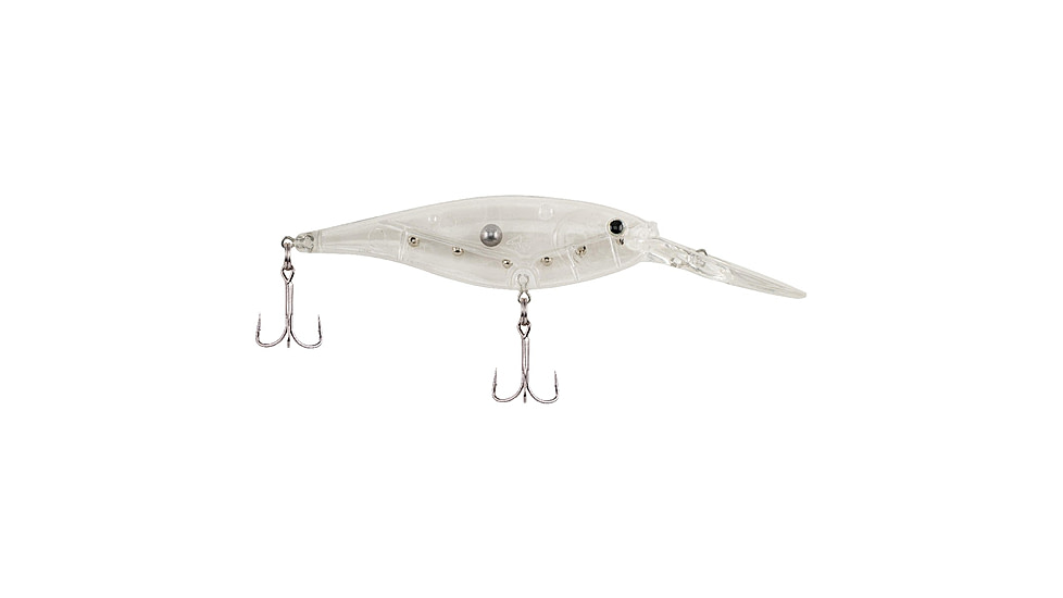 Berkley Flicker Shad Crankbait, Clear, 7, 1481670