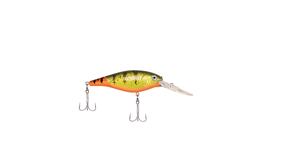 Berkley Flicker Shad Crankbait, Firetail Hot Perch, 5, 1500448