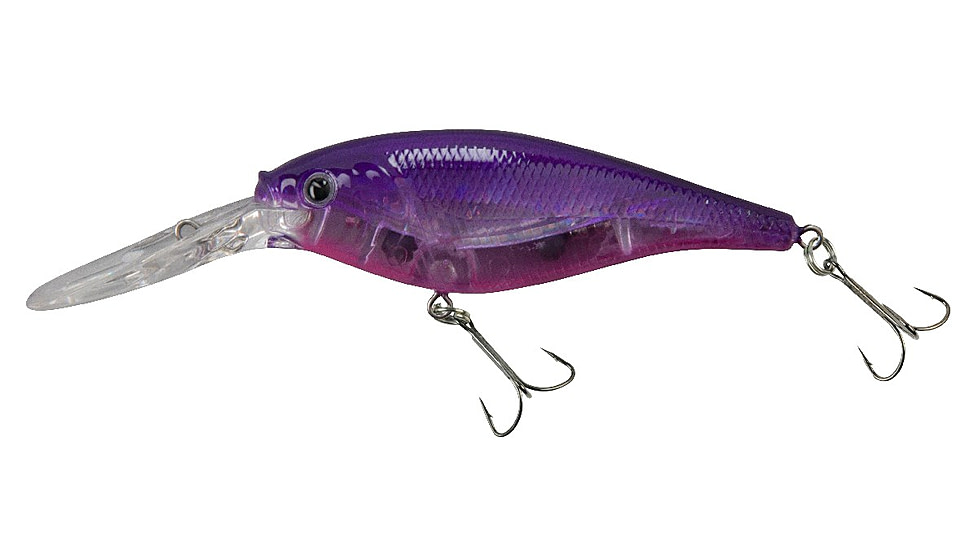 Berkley Flicker Shad Crankbait, Flashy Purple Candy, 7, 1290500