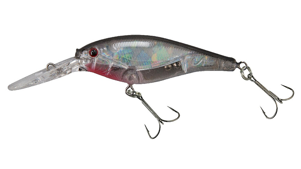 Berkley Flicker Shad Crankbait, Flashy Silver, 5, 1290493