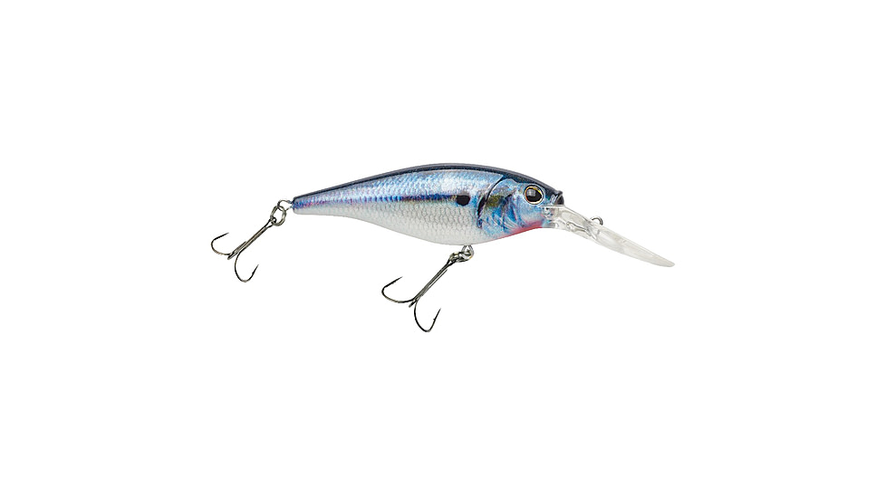 Berkley Flicker Shad Crankbait, HD Threadfin Shad, 5, 1520869