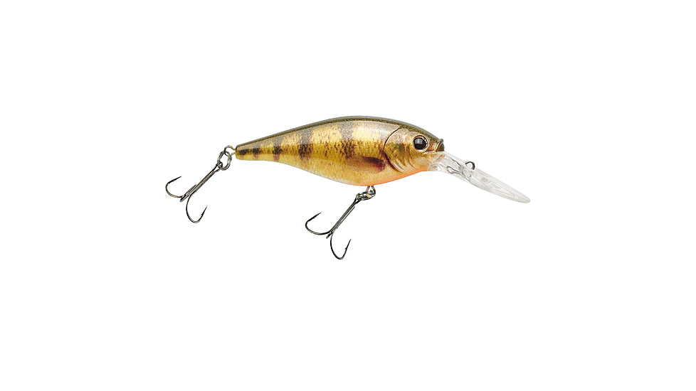 Berkley Flicker Shad Crankbait, HD Yellow Perch, 5, 1520865