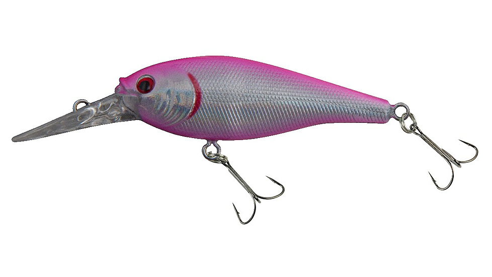 Berkley Flicker Shad Crankbait, Hot Pink, 4, 1280532