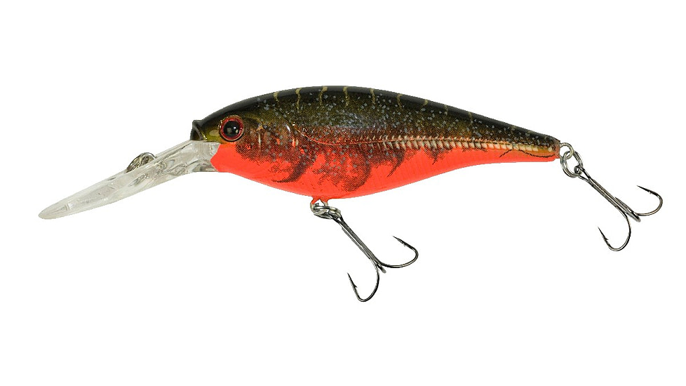 Berkley Flicker Shad Crankbait, Red Tiger, 7, 1202246