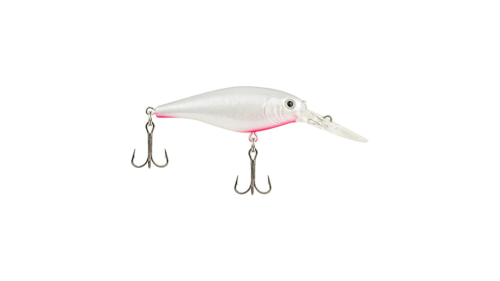 Berkley Flicker Shad Crankbait, Slick Pearl Silver, 7, 1432759