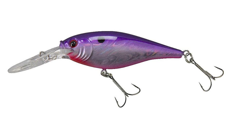 Berkley Flicker Shad Crankbait, Slick Purple Candy, 5, 1316782