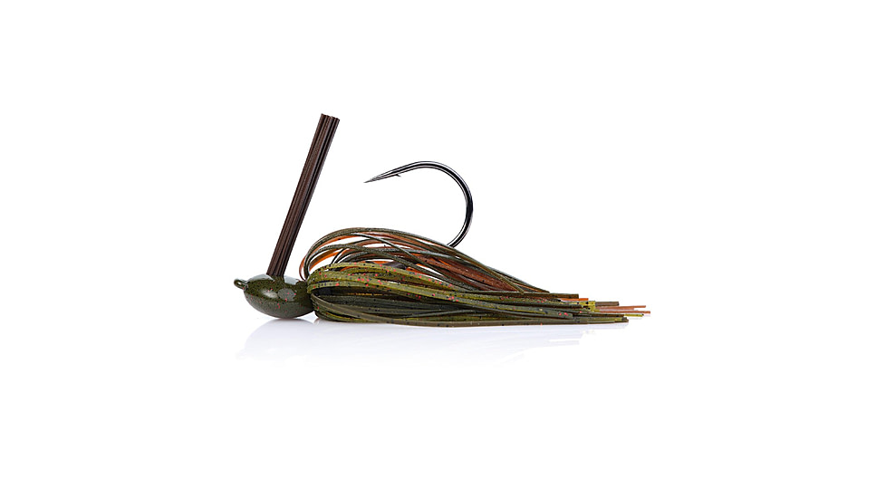 Berkley Flipping Jig, 1/2 oz, Hook Size 5/0, BR Green Pumpkin, 1557908