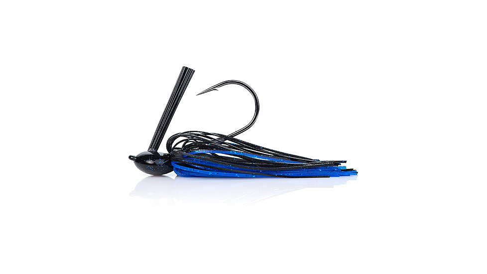 Berkley Flipping Jig, 5/8 oz, Hook Size 5/0, Black/Blue, 1557914