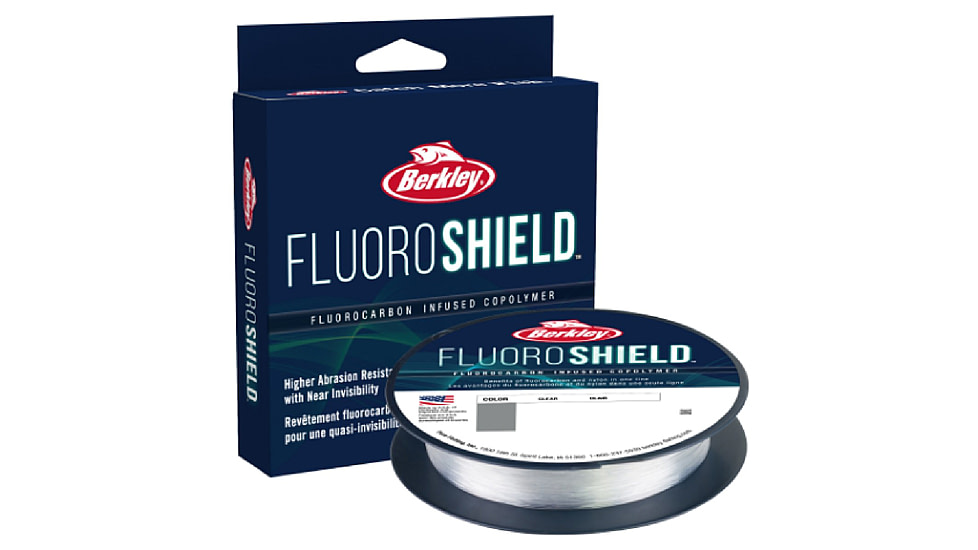 Berkley FluoroShield Fluorocarbon Line, 30lb.300yds, Clear, 0.021 in/0.53 mm, 1521247