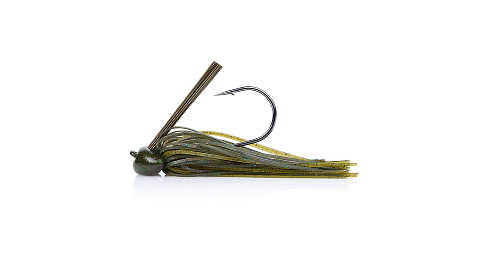 Berkley Football Jig, 3/4 oz, Hook Size 4/0, Watermelon Candy, 1557811