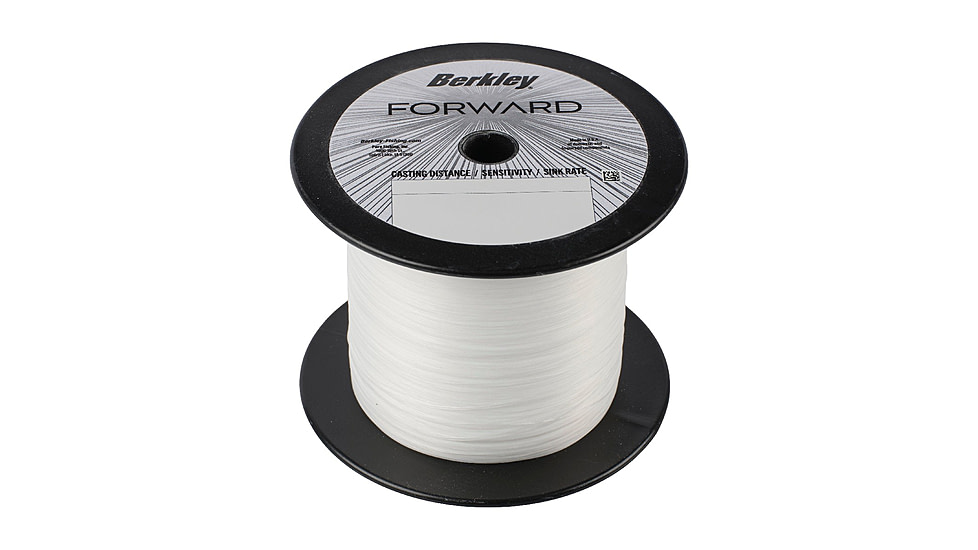 Berkley Forward Braid Bulk Spool, 10lb, Crystal, 0.007 in/0.17 mm, 1621825