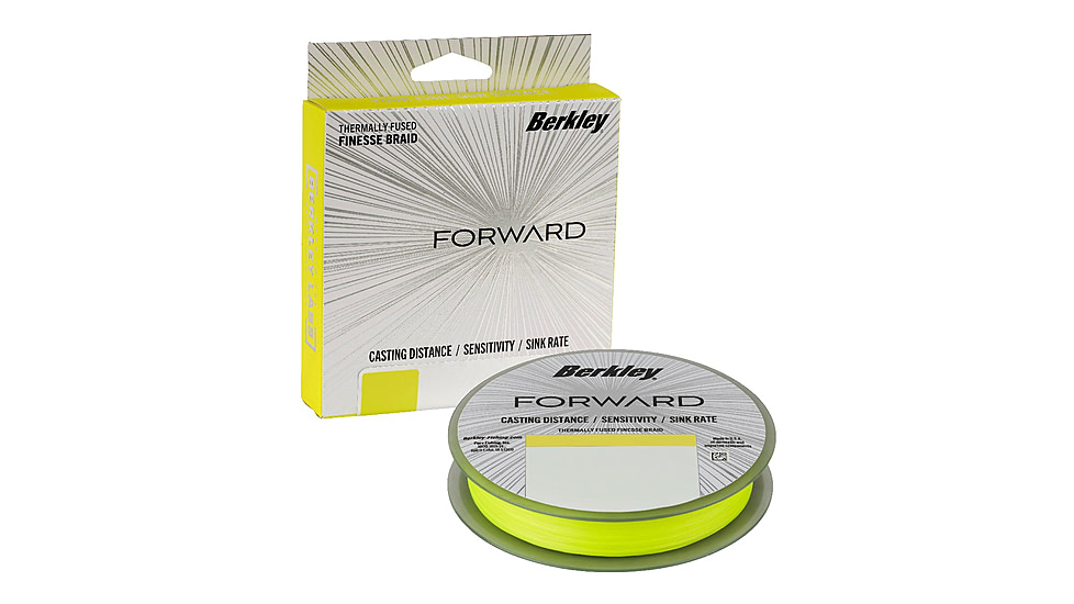 Berkley Forward Braid Filler Spool, Flame Green, 0.005 in/0.12 mm, 1621806