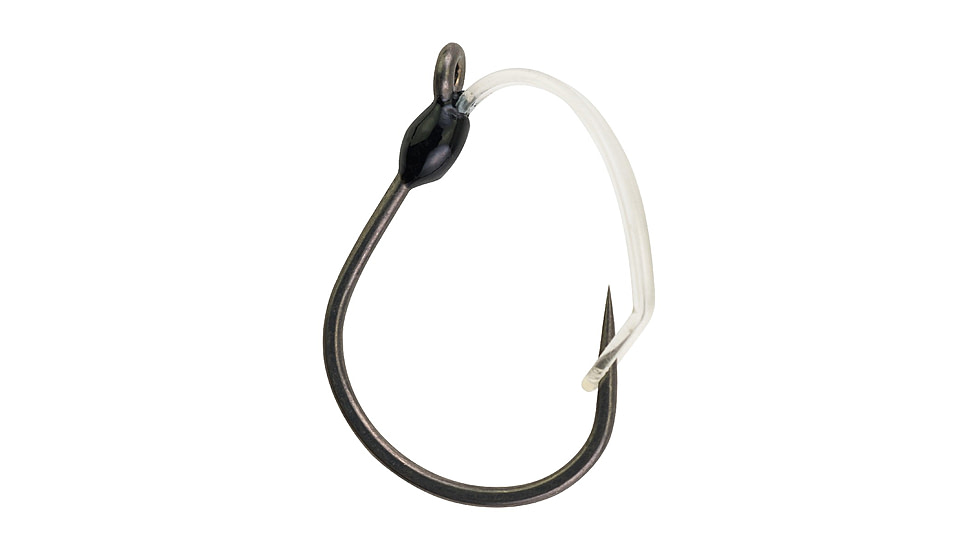 Berkley FSN19WWG3/0 Fusion19 Hooks WeedlessWideGp 1362196, Smoke Satin, 3/0, 1362196