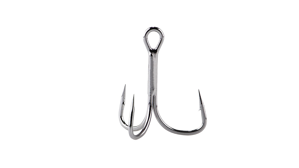 Berkley Fusion19 EWG Treble Hooks, Hook Size 6, Black Nickel, 1504522