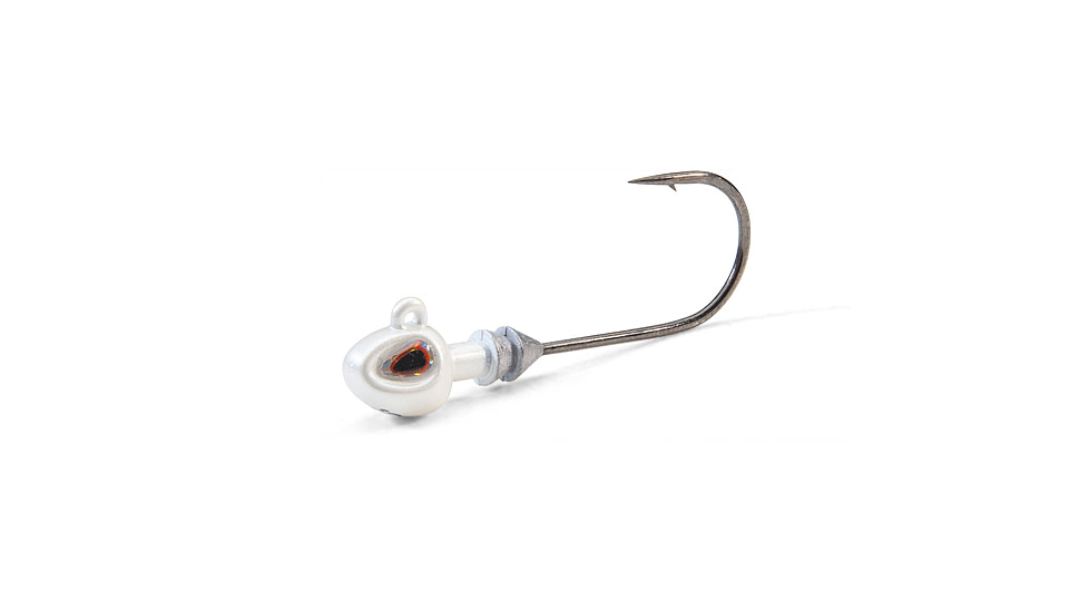 Berkley Fusion19 Hybrid Jighead, 1/16 oz, 1, Pearl White, 1571502