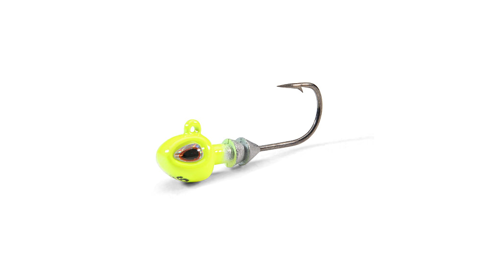 Berkley Fusion19 Hybrid Jighead, 1/16 oz, 4, Chartreuse, 1571495