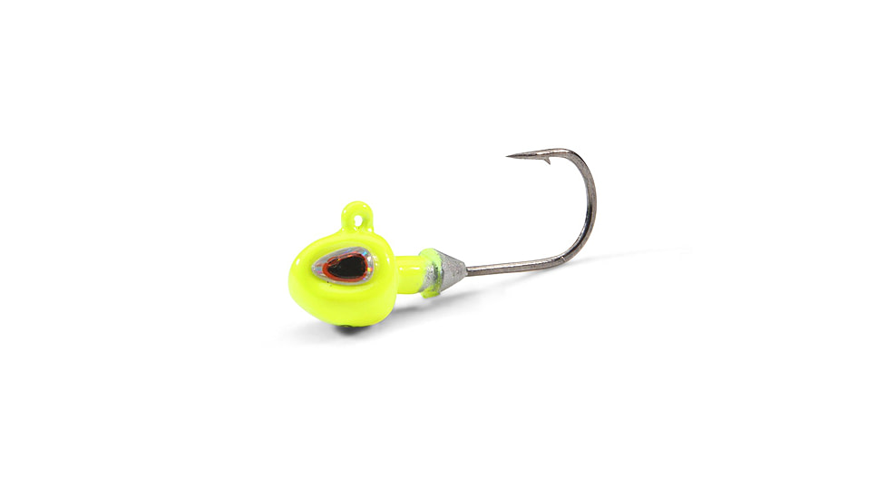 Berkley Fusion19 Hybrid Jighead, 1/32 oz, 10, Chartreuse, 1571285