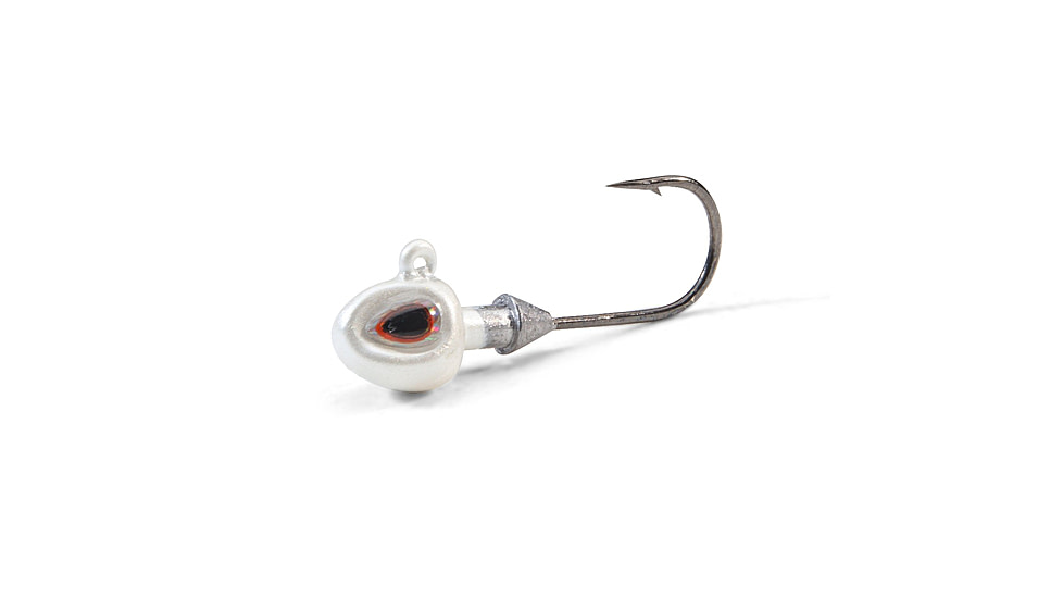 Berkley Fusion19 Hybrid Jighead, 1/32 oz, 10, Pearl White, 1571282